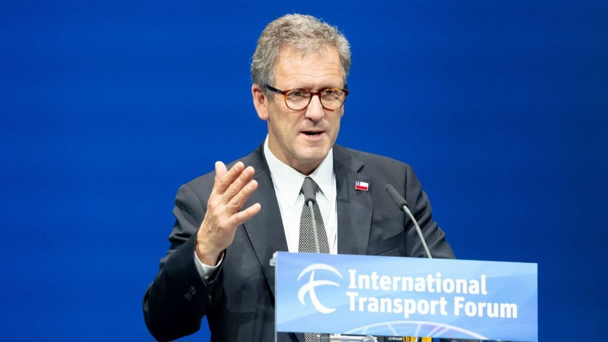 El ministro de Transportes y Telecomunicaciones, Juan Carlos Muñoz. 