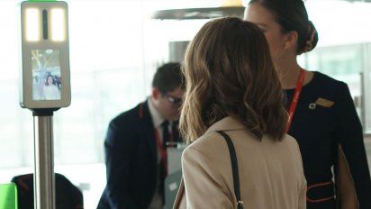 Iberia puso en marcha un sistema de embarque biométrico en el Puente Aéreo.