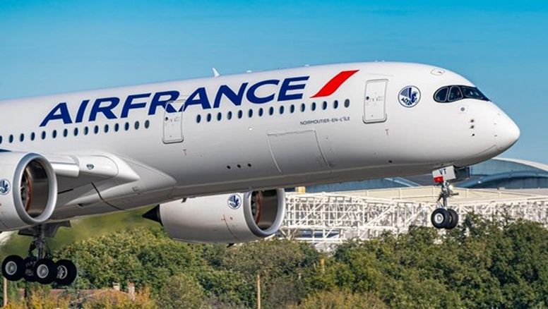 El Airbus A350 de Air France, llamado “Noirmoutier-en-L’Île”.