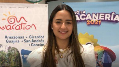 Ana María Rincón, gerente corporativa de Estrategia Comercial de On Vacation en el Congreso Nacional de Anato.