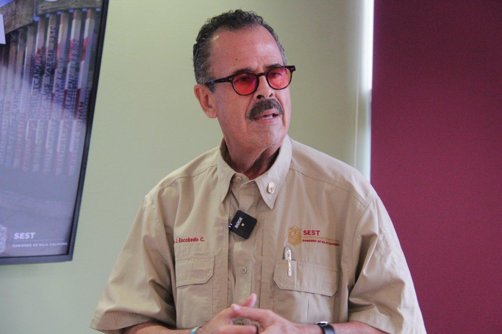 Mario Escobedo, secretario de Economía Sustentable y Turismo (SEST) de Baja California.  