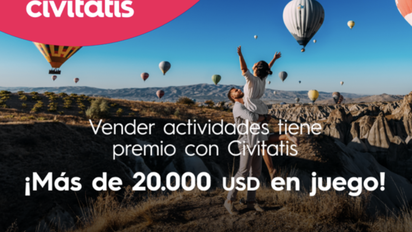 Civitatis: nueva promoción para agencias de viajes con US$ 20.000 en premios