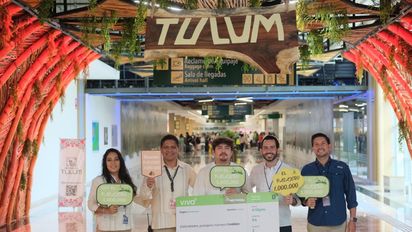 Aeropuerto Internacional de Tulum recibe pasajero un millón