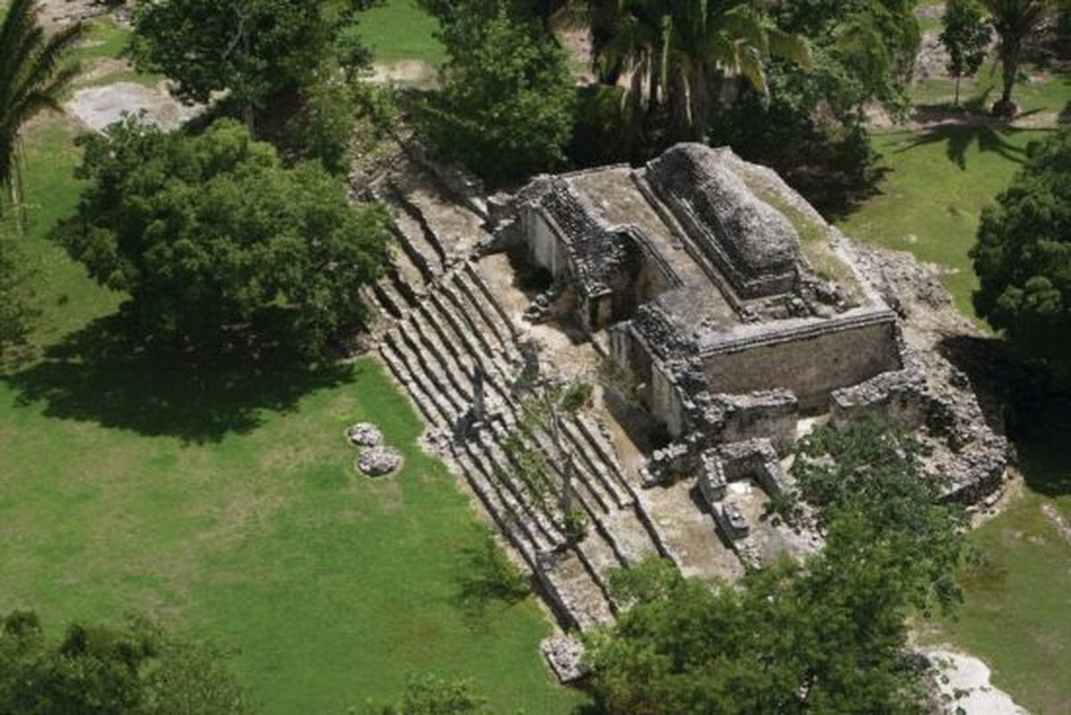 El Castillo Muyil se encuentra cerca de la Reserva de la Biosfera Sian Kaan.&nbsp;