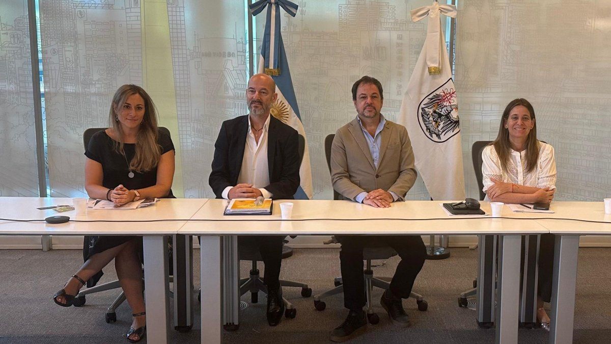 Actualmente, la Ciudad de Buenos Aires cuenta con aproximadamente 20 mil propiedades utilizadas para alojamiento temporario. Conferencia de prensa detallando la iniciativa.