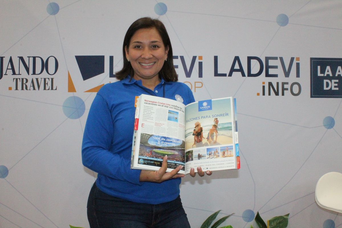 Sirley Gordillo, gerente comercial para Colombia, Ecuador, Perú y Panamá, comparte las novedades y experiencias que ofrece Sandos Resorts a sus clientes.