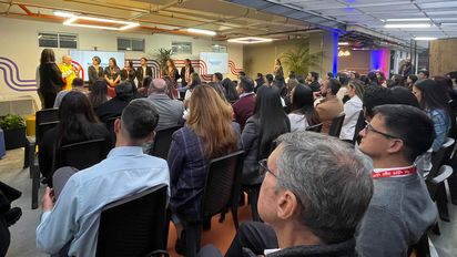 Participantes y directivos de BCD Colombia compartieron la jornada de cierre de la Escuela de Liderazgo.