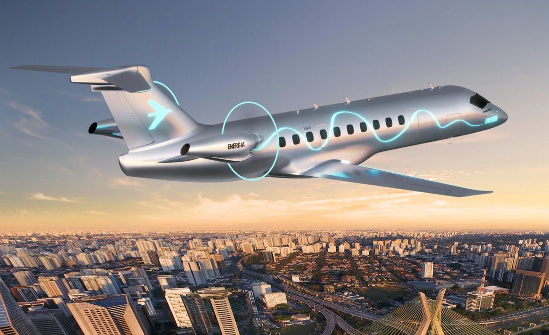 Así se verán los Embraer Energia.
