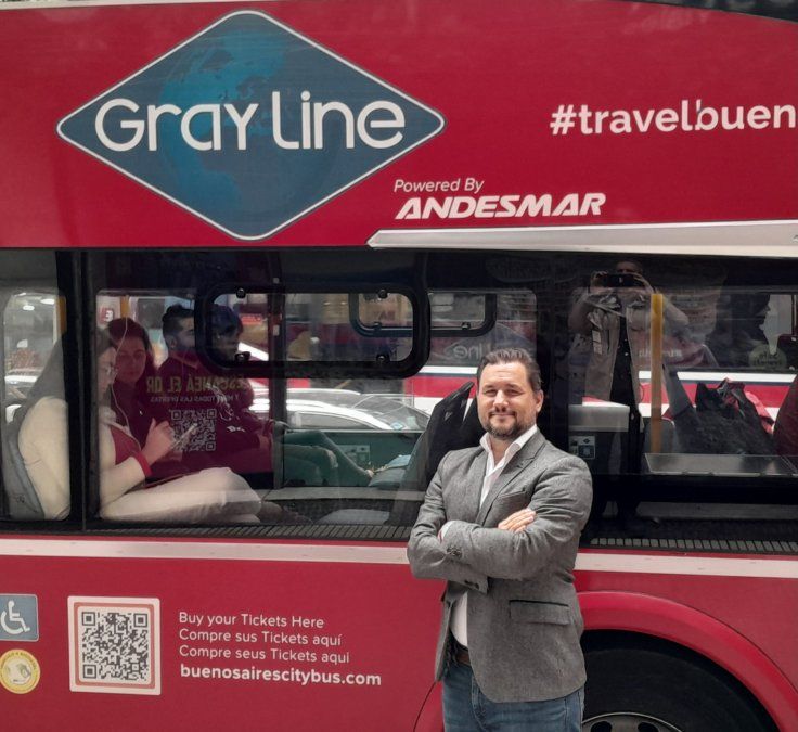 Gray Line: Martín Allera es el gerente general de la compañía.