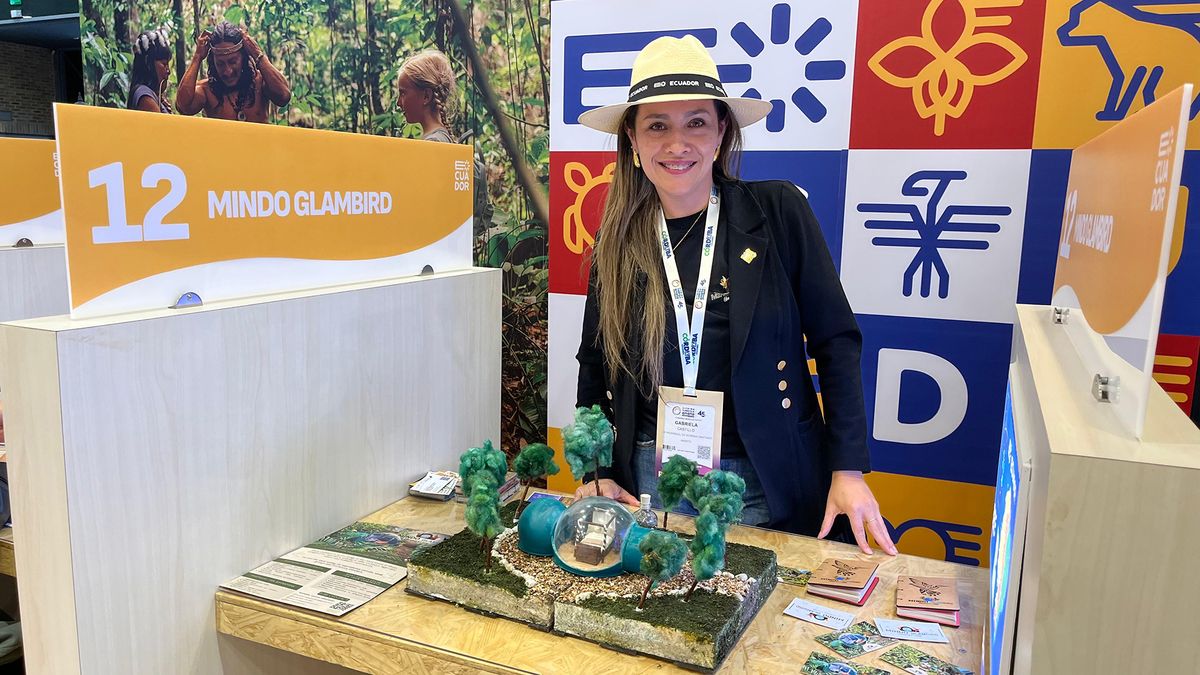 Gabriela Castillo, de Mindo GlamBird. Vitrina Turística Anato 2026. 