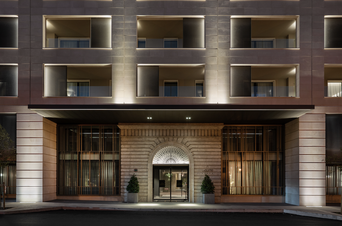 Fachada del Eurostars Matera La Suite 5 estrellas.