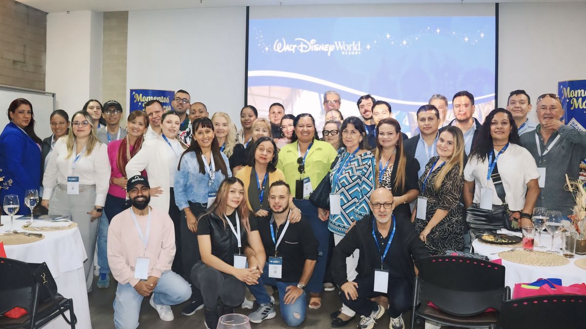 Capacitación de Disney Destionations en el Ladevi Workshop Medellín.