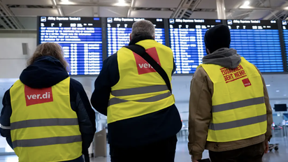 Huelga en Alemania: cancelados el 80% de los vuelos en Múnich