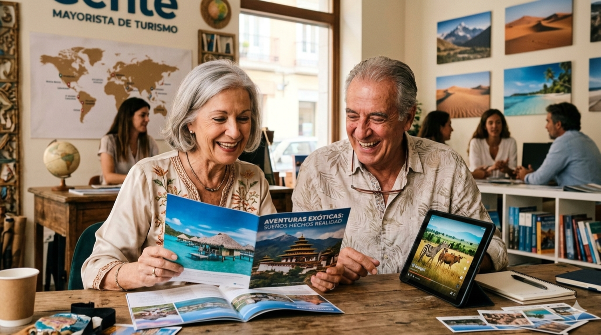 El negocio de las agencias de viajes en alza.