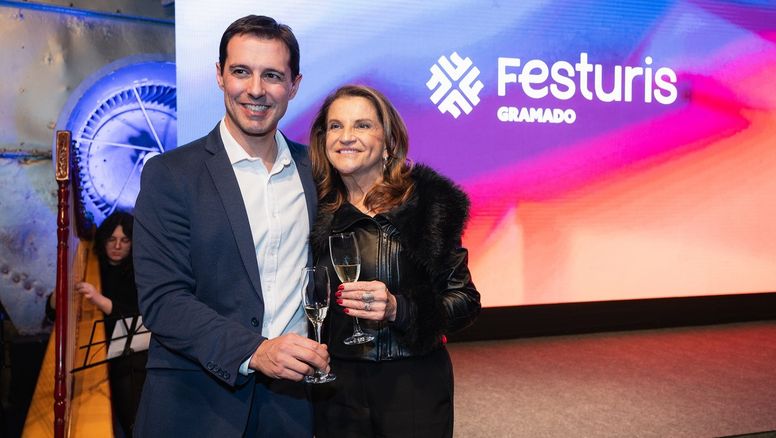 Eduardo Zorzanello y Marta Rossi, los organizadores de Festuris.