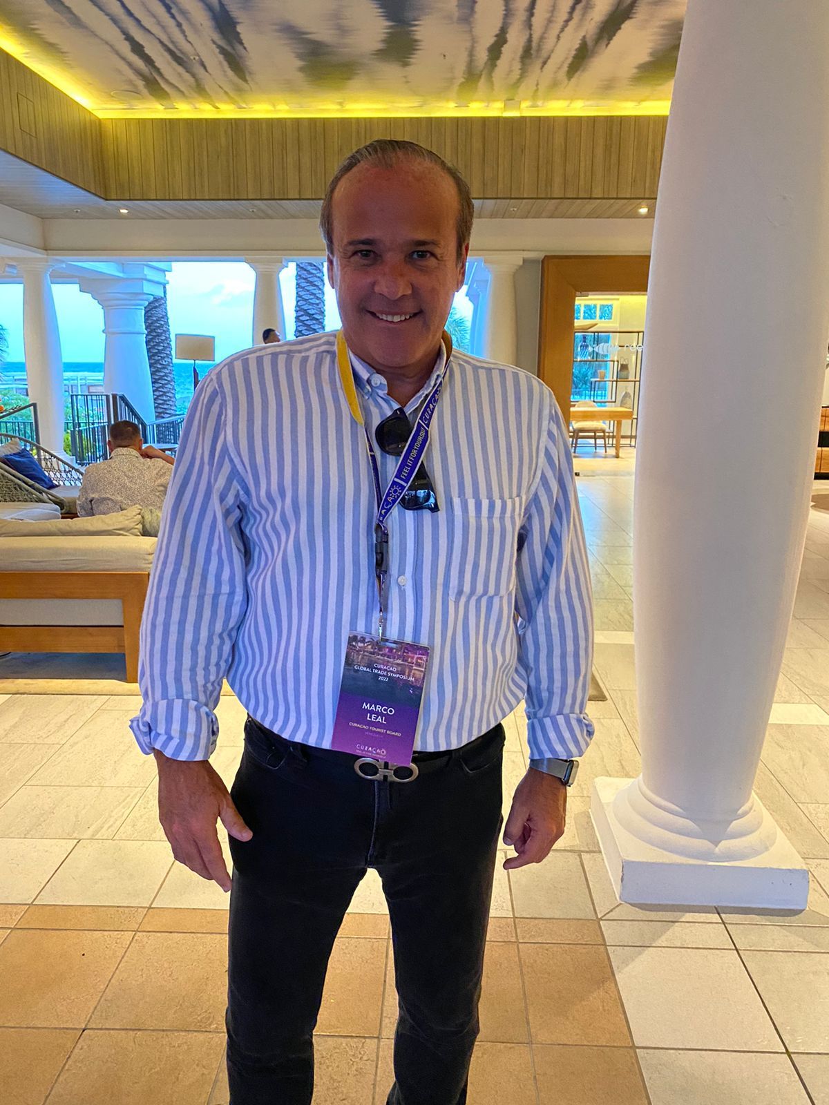 Marco Leal, representante de la Oficina de Turismo de Curazao. - Ladevi Medios y Soluciones Marco Leal, representante de la Oficina de Turismo de Curazao.