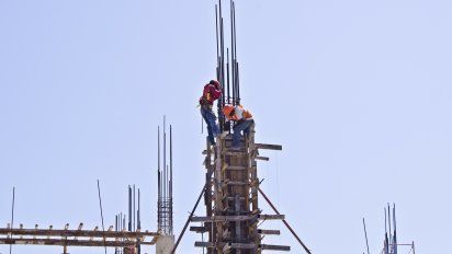 El índice del costo de la construcción subió un 2,5% en agosto.
