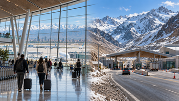 El Aeropuerto de Santiago concentró el 48% de las llegadas de turistas extranjeros a Chile entre enero y agosto de 2026. (Imagen referencial)&nbsp;