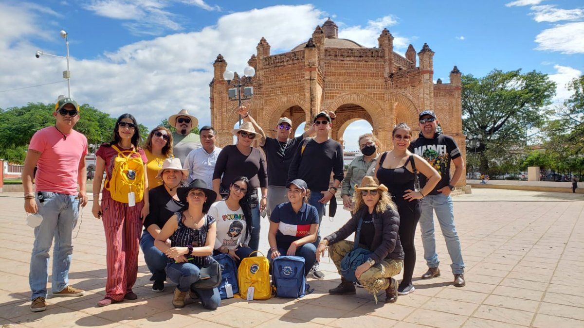 Fam trip de Operadora Turística Sierra Madre en Chiapas.
