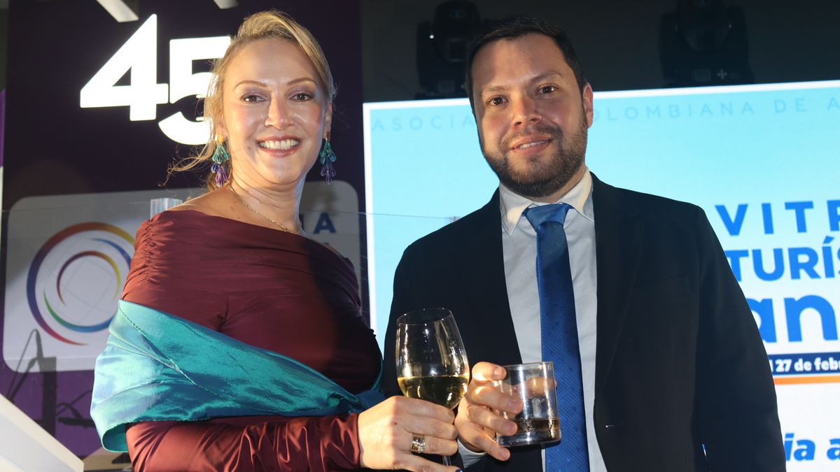 Paula Cortés Calle, presidente ejecutiva de Anato y Diego Vasquez, presidente de la Junta Directiva de Anato Nacional.