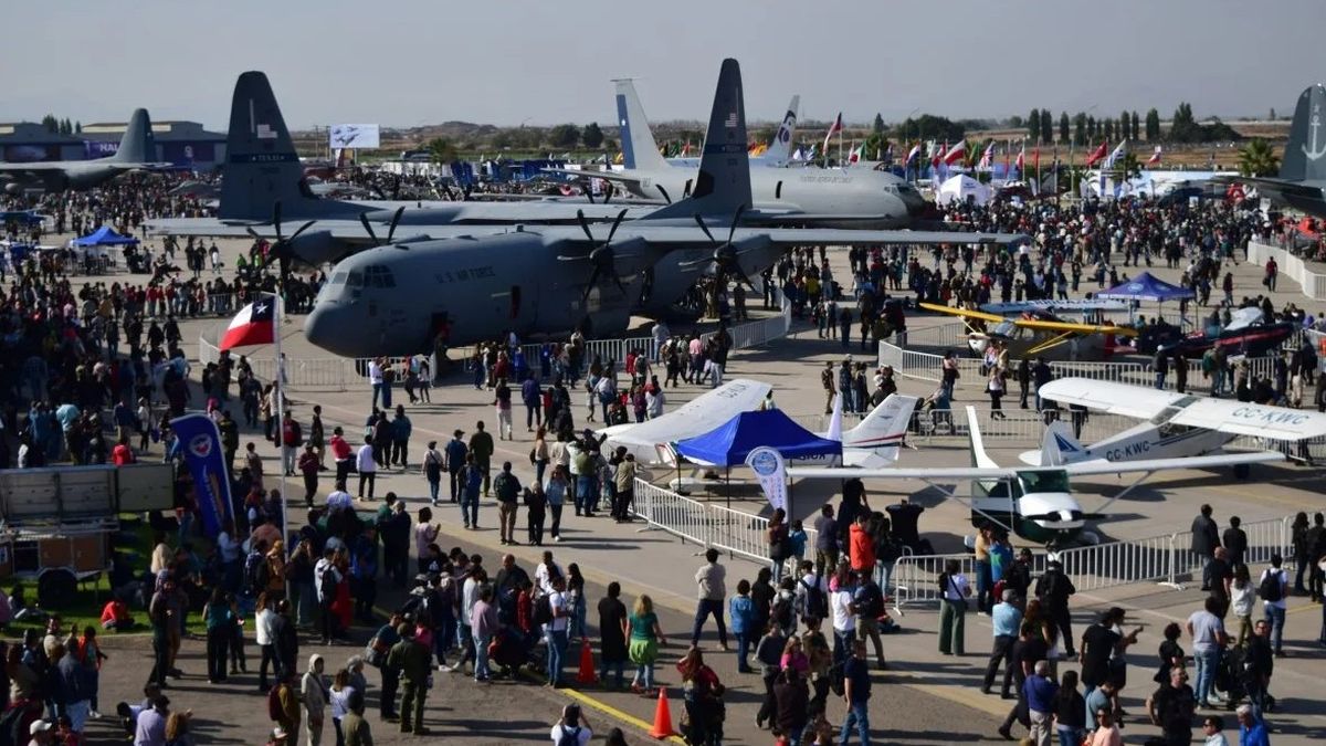 FIDAE reúne en Santiago a algunas de las aeronaves más modernas del mundo.