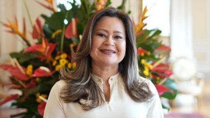 La ministra de Transporte de Colombia, María Fernanda Rojas una de las firmantes del acuerdo entre Colombia y Argentina