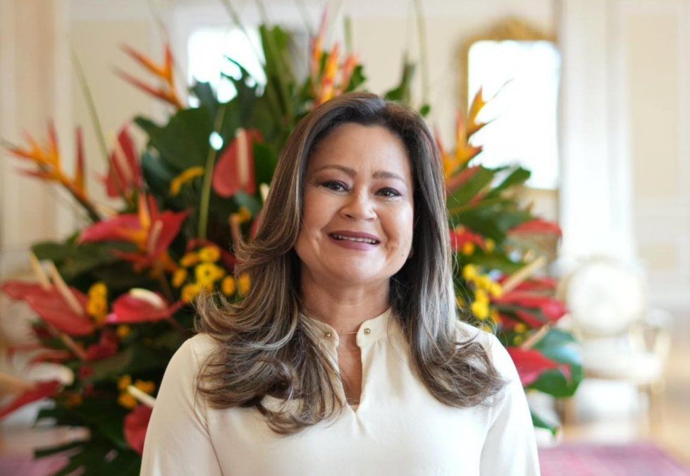 La ministra de Transporte de Colombia, María Fernanda Rojas una de las firmantes del acuerdo entre Colombia y Argentina