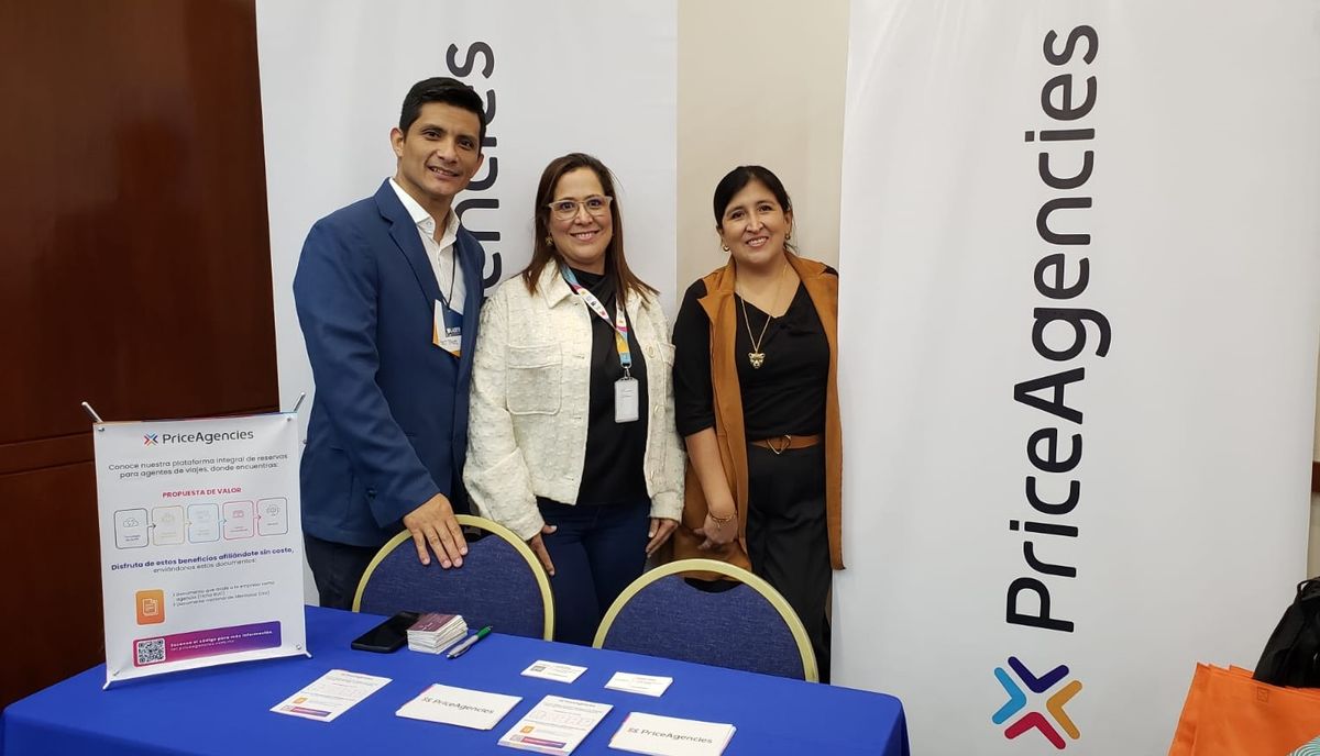 Stand de Price Agencies en el Workshop de Ladevi edición Perú 2024.