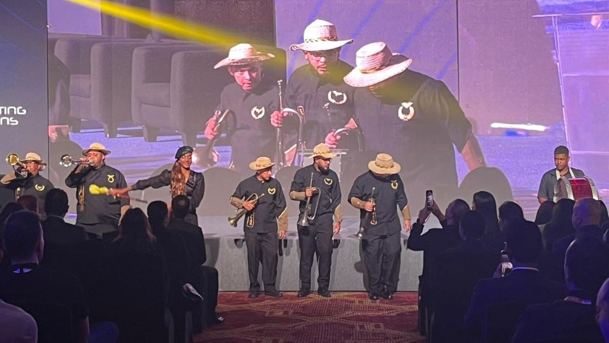 Música tradicional de Panamá en MarketHub Américas 2025. 