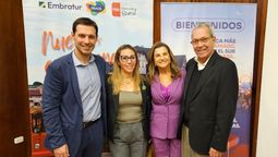Eduardo Zorzanello, Patricia Sánchez, Marta Rossi y José Luis Da Cunha presentaron&nbsp; en Lima Festuris Gramado 2025.