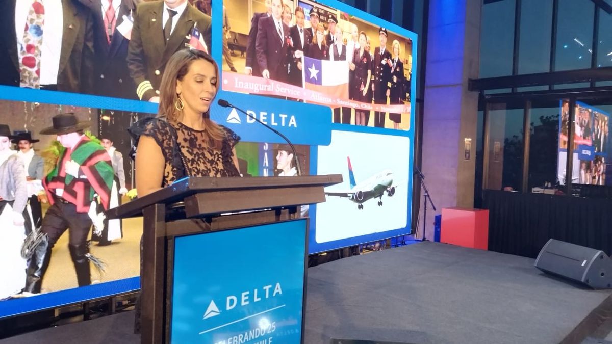 Jessica Wolf, gerente de Ventas de Delta Air Lines para Chile.