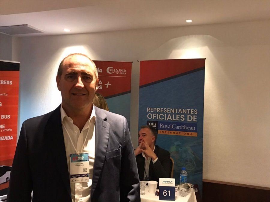 &nbsp;Rubén Faber, gerente de la mayorista de Chasma Tours y Ticket Ya.