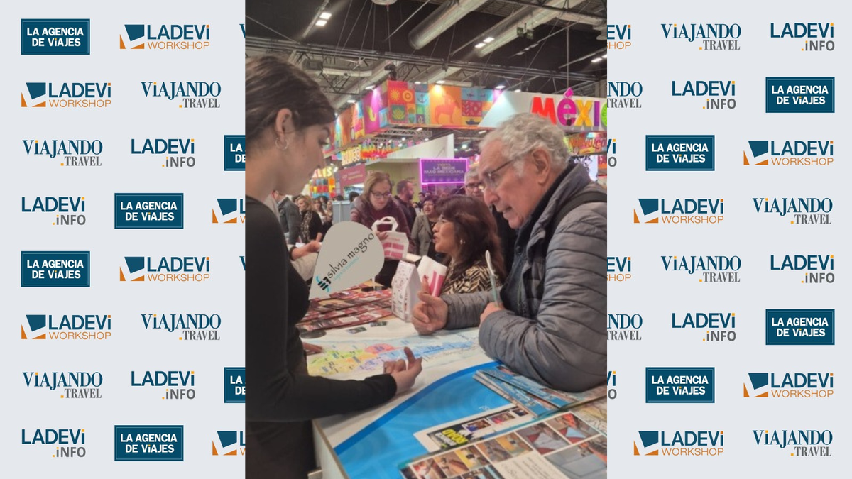 El stand de Silvia Magno.