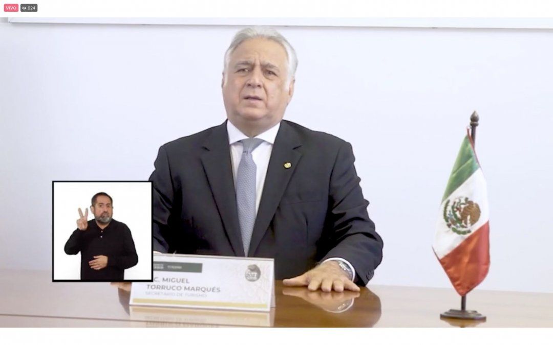 Miguel Torruco Marqués, titular de Sectur.