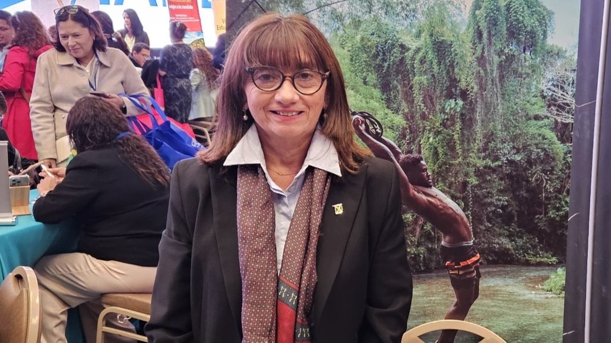 Claudia Soto, gerente para Chile de la Oficina de Turismo de Jamaica, representó a la isla en Ladevi Workshop Perú 2025.