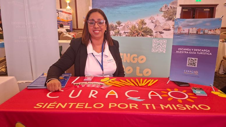 Iris Carrasco, coordinadora para el Cono Sur y Perú de la Oficina de Turismo de Curazao﻿.