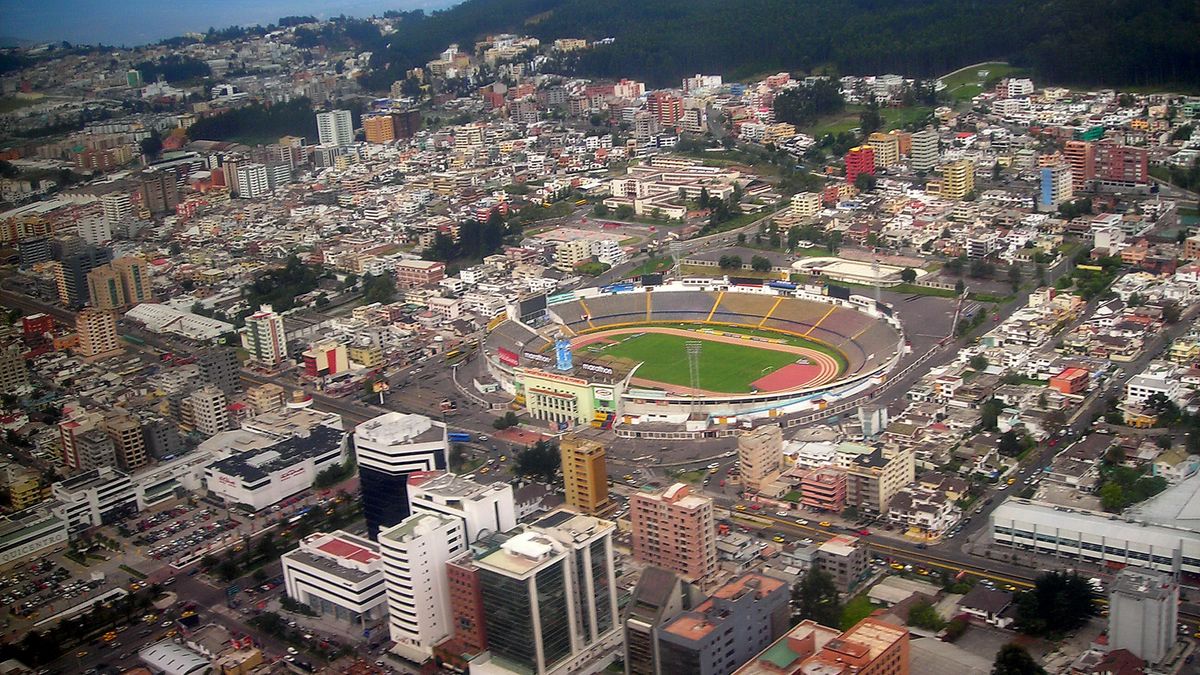 Vista de La Carolina, sector que ha experimentado una una alta ocupación hotelera por los conciertos de Shakira.&nbsp;