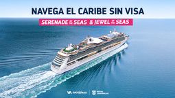 Royal Caribbean y Viajes Amazonas impulsan ventas de crucero Serenade of the Seas con incentivos para agencias de viajes. 