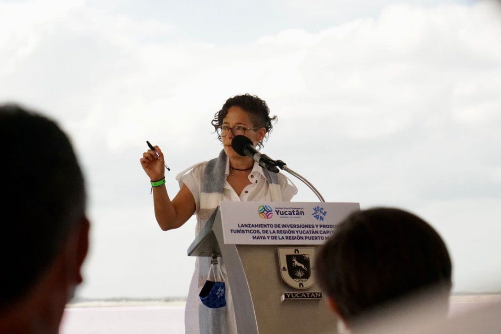 Michelle Fridman Hirsch, secretaria de Turismo de Yucatán﻿.