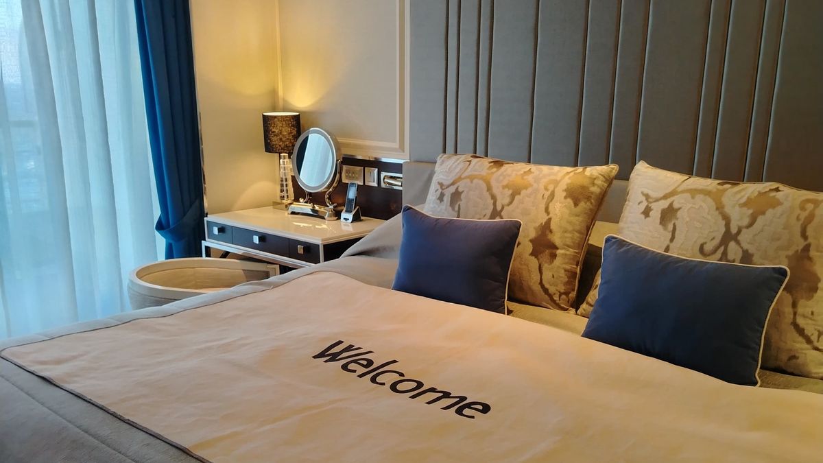 Dormitorio del Regent Seven Seas Splendor.