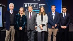 Guillermo Correa, María Paz Lagos, José Miguel Soto-Luque, Javiera Soto-Luque, Francisco Aguayo y Gastón Alonso en el lanzamiento de BTE 2026.&nbsp; 