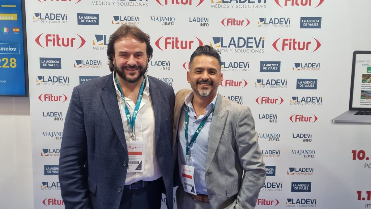 Representantes de Ávoris también se encuentran en la feria.