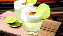El Pisco Sour considerada la bebida nacional del Perú.