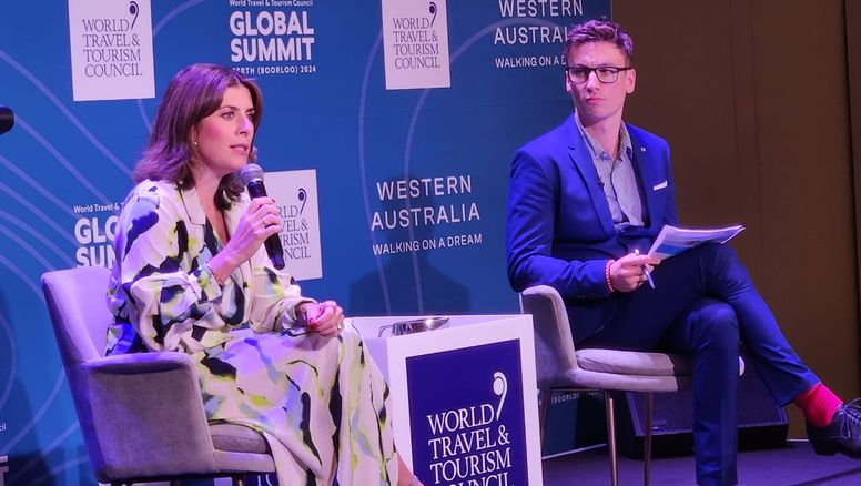 Una ponencia en la 24ª Cumbre Global del WTTC en Perth (Boorloo), Australia Occidental.