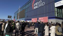 Exterior de IFEMA, lugar donde se desarrollan eventos como Fitur en Madrid.