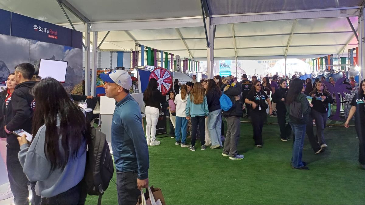 Público de VyVA en la tarde del día sábado. 