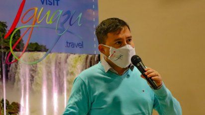 Leopoldo Lucas, presidente del Iguazú Turismo Ente Municipal.