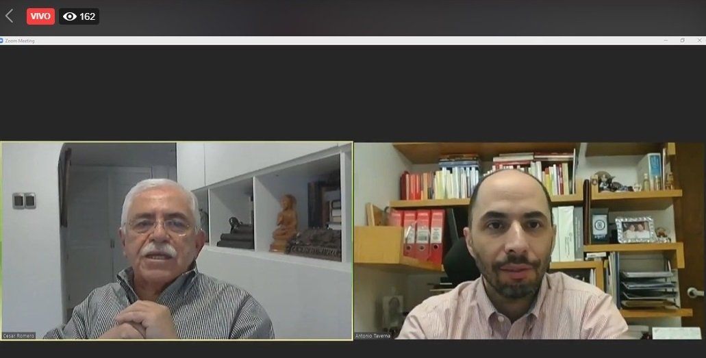 César Romero y Antonio Taverna.