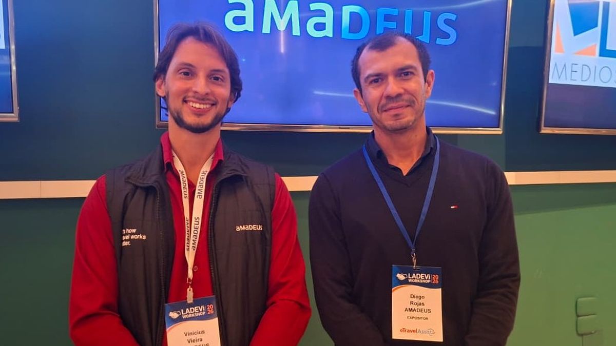 Amadeus marcó presencia en Ladevi Workshop Lima 2026: Vinicius Vieira y Diego Rojas encabezaron la capacitación de la compañía.