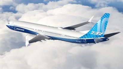 Un Boeing B-737MAX 10 como los que encargó IAG.